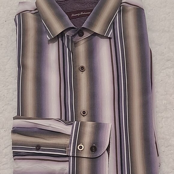 Tommy Bahama Other - Tommy Bahama Silk Blend XL/TG Long Sleeve Button Down Shirt EUC